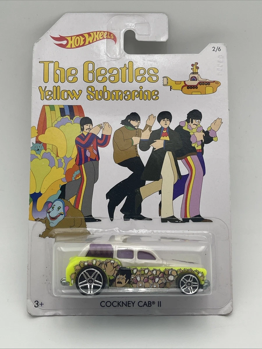 Hot Wheels The Beatles Yellow Submarine Contemporary Diecast Cars