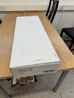 HEWI Stützklappgriff L=750mm 900.50.10760-DX
