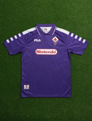 Florentina Retro Heim Fußballtrikot 98' Gabriel Batistuta # 9 Small
