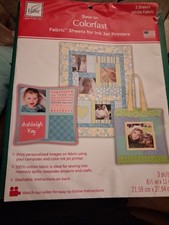 JUNE TAILOR Sew-in Colorfast Fabric Sheets(3)...