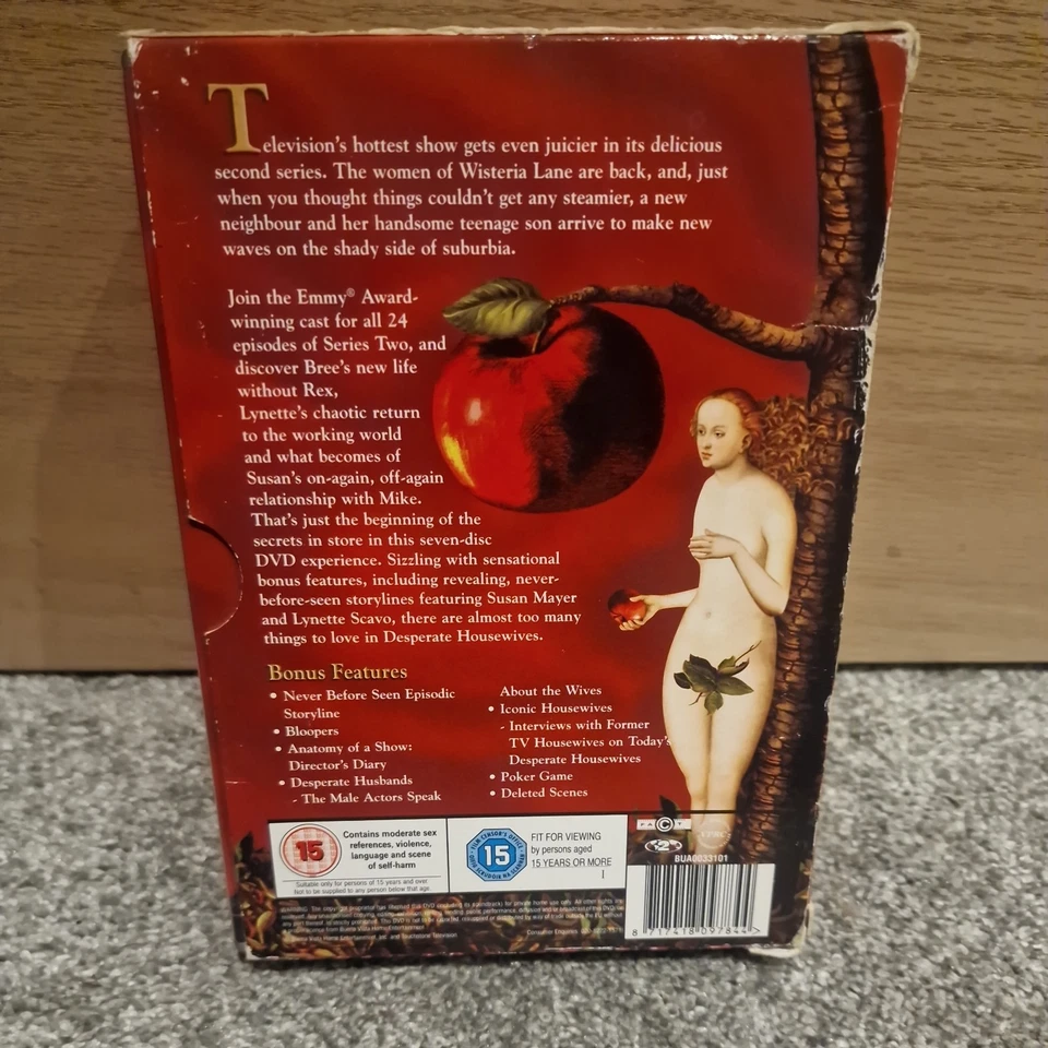 Desperate Housewives - Series 2 - Complete (Box Set) ; Like new - Region 2 - Image 2 of 2