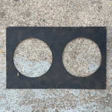 vintage 1970's 2x12 speaker cab Cabinet combo baffle