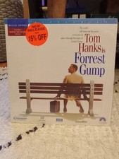 Forrest Gump Laserdisc 1994 Tom Hanks LD Deluxe Edition LV32583-2WS SEALED