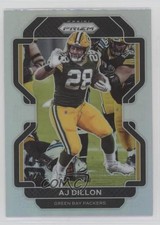 2021 Panini Prizm Silver Prizm AJ Dillon #140 18vc