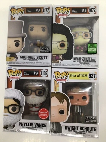 NIP Funko Pop! TV, The Office: Dwight Schrute, Michael Scott, Phyllis Vance