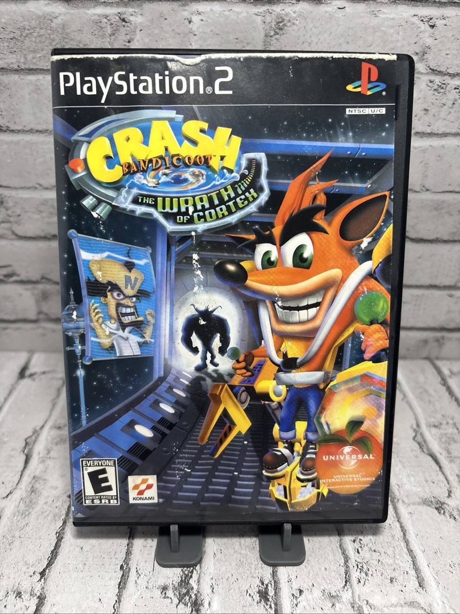 Crash Bandicoot The Wrath of Cortex (Sony PlayStation 2, 2001) PS2