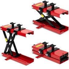 5903890600792 Podnonik motocyklowy MP1 czarno-czerwony Humberg