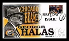 US COVER GEORGE HALAS CHICAGO BEARS FOOTBALL COACH FDC WILLIAM III CACHET