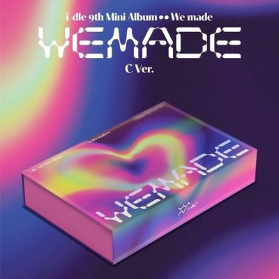 (G)I-DLE CD ⑨ G)I-DLE WE MADE 9th Mini Album GIMME DAT LOVE Ver/CD+POSTER+