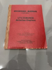 One Boeing Stearman Lycoming R680 Overhaul Manual Vintage