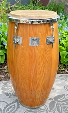 VTG Gon Bops Drum Tumba Conga  ITXL-3413  13 1/4" x 30'' USA 1979 fiberlass wrap