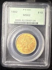 1882 $10 Gold Liberty Head PCGS MS-62 -  - BEAUTIFUL COIN!