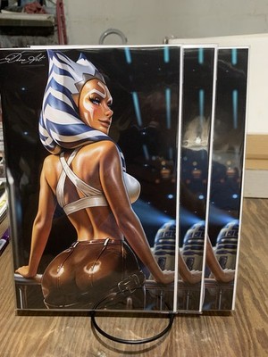 Soto Studios Ahsoka Tano Nice, Secret, & Naughty Virgin Variant LTD To 50