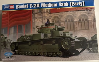 Hobby Boss 83851 Soviet T-28 Medium Tank (Early) 1:35