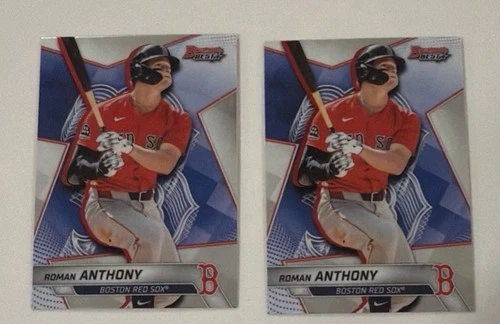 Roman Anthony 2025 Bowman's Best  #TP16 (RC) - Boston Red Sox * 2