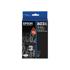 Epson T802XL Black High Yield Ink Cartridge