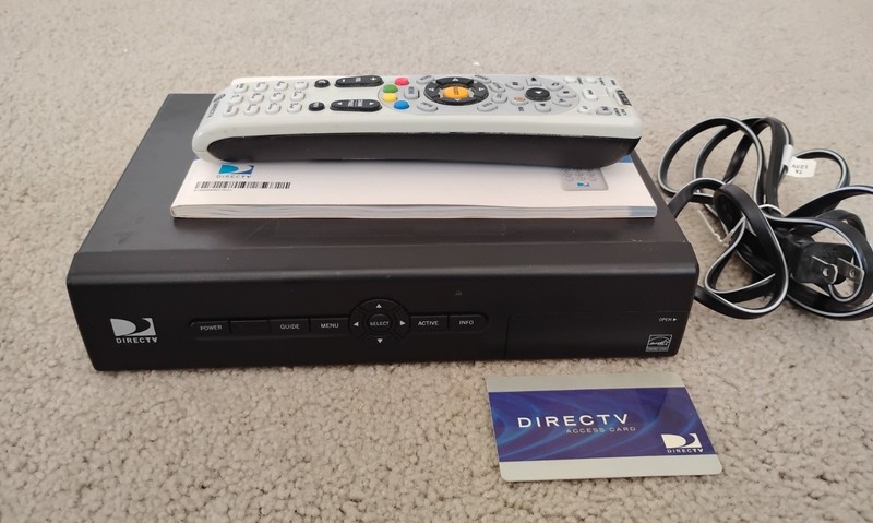 DIRECTV Receiver D12-700 Power Cord Remote Access Card