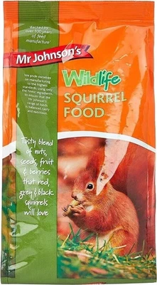 MR JOHNSON'S Mr Johnsons Chipmunk And Squirrel Peanut Nut Seed Mix Food Wild Animal Feed