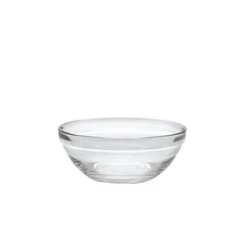 Duralex Lys clear Stackable Bowl, Diameter - 5 1/2”, Height - 2 1/4”, Capacit...