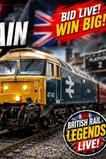 Bargain Model Railway Auction Tonight Live! Hornby, Bachmann etc £1 Starts!