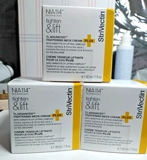 3-PK StriVectin TL Advanced Tightening Neck Cream Plus Gravitite-CF, 1 fl oz NIB