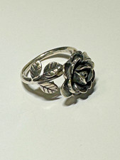 Trollbeads Rose silver ring, size 54, RRP 119 EUR