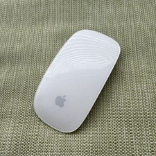 Apple Wireless Mouse, Model A1296 3vdc White/Silver, Battery, Tested  Working