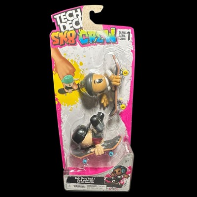 Tech Deck Sk8 Crew twin street2-Pack Exclusive Fingerboards Figures Series 1