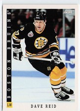 1993-94 Score #371 Dave Reid Boston Bruins