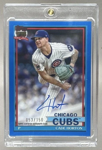 2026 Topps Series 1 Cade Horton Red Foil (RAW)
