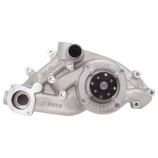 Edelbrock 8896 Satin Water Pump Two-piece For 1997-2004 Gm Gen Iii Ls1 Ls6