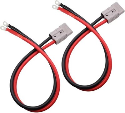 50Amp Power Connector Plug 50A Quick Connect Disconnect Max 600 V,10 AWG 0.98ft 