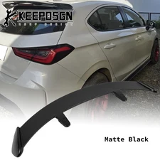 For Honda City Hatchback MATTE BLACK 52'' Rear Trunk Roof Spoiler Wing ABS JDM