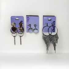 Earring Bundle 3 PCs - Claire  s Brand