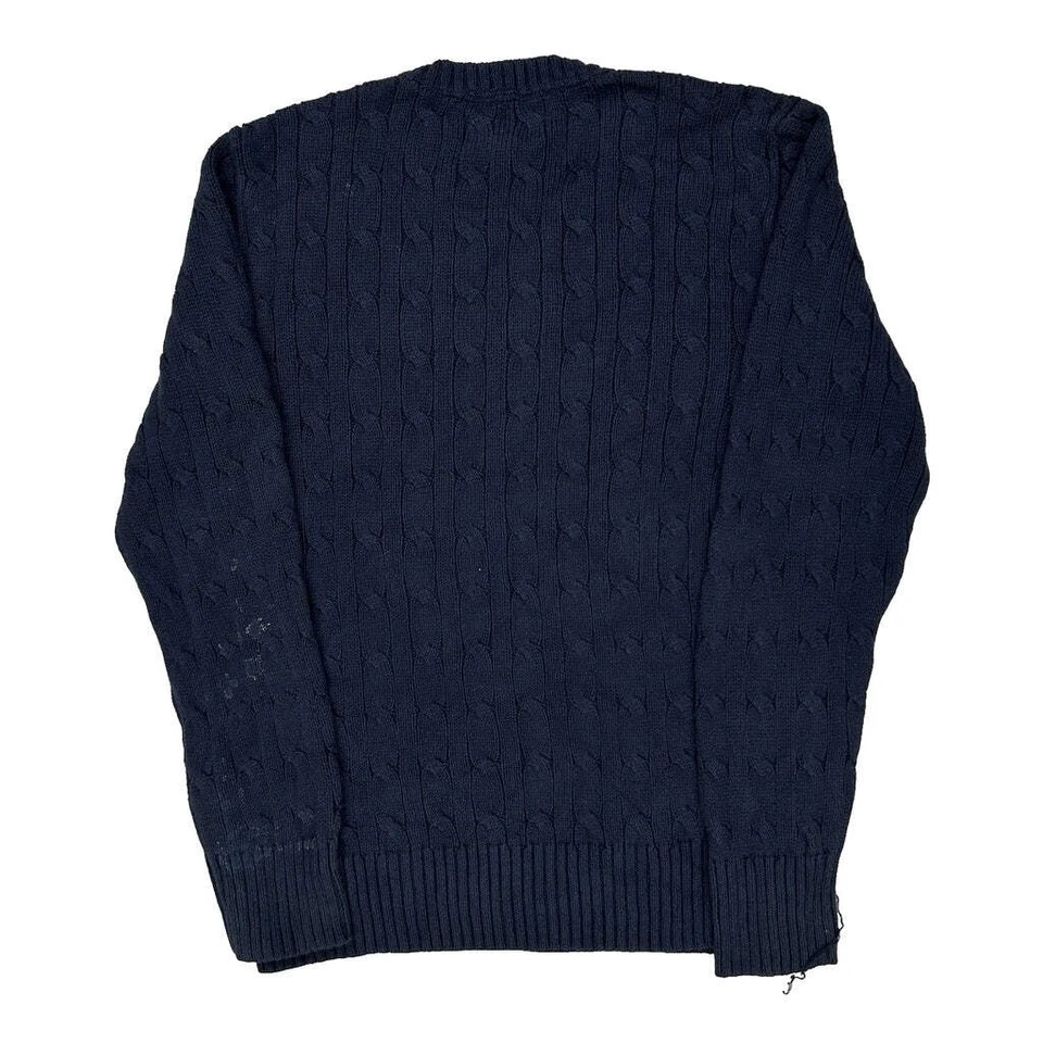 Age 10-12 Polo By Ralph Lauren Top - Medium Navy Cotton - Image 2 of 4