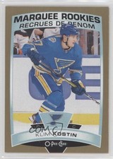 2019-20 Upper Deck O-Pee-Chee Update Marquee Rookies Gold Klim Kostin #614 2o7