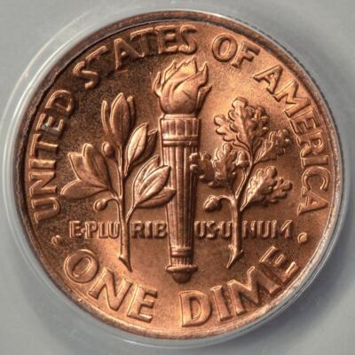 d*7様 【ARS9】「タクリミノス」初期 シークレット LIMITED EDI 2004 D ANACS MS64 RED Improperly Annealed (Sintered) Dime Error