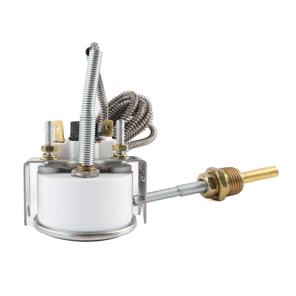 Car 2" 52mm Water Temperature Temp Gauge Pointer 40-120℃ & 100-250℉ Universal - Image 3 of 4