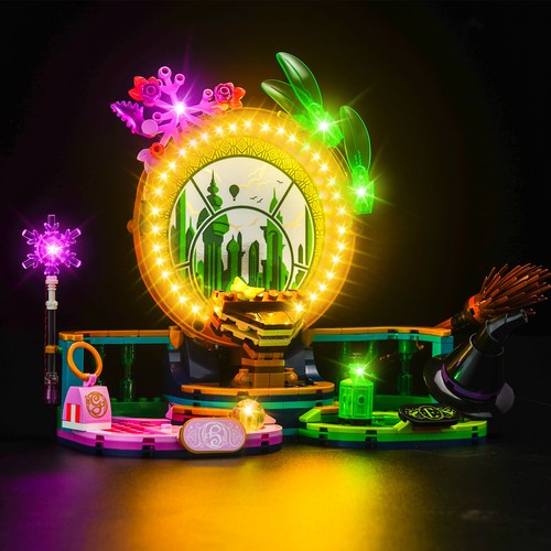 BrickBling LED Light Set for LEGO Elphaba & Glinda Figures 75682(Standard) - Picture 4 of 12