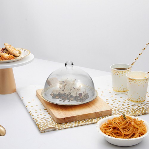 Party Portable Home Food Serving Cover Glass Food Cover Food Dust Cover - Picture 11 of 12