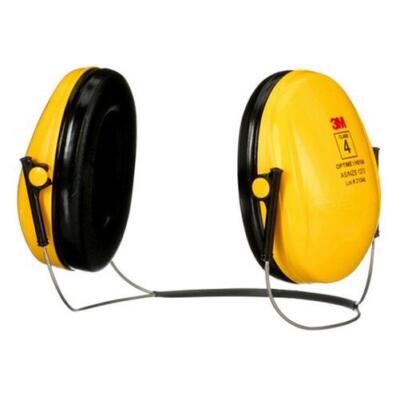 3M Peltor H510B Neckband Earmuffs - Optime 1 Hearing Protection