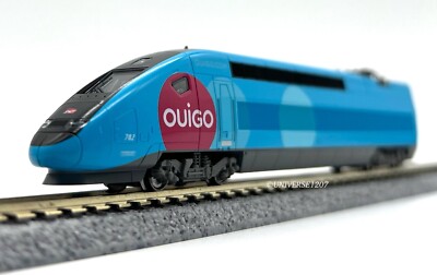 N Scale Kato 10-1763 Ouigo SNCF EMU 10-Car Set NIB High-Speed