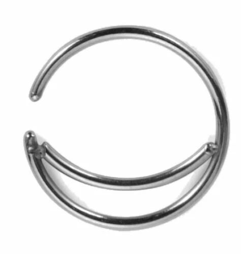 Gioielli cerchi in acciaio del naso per il corpo