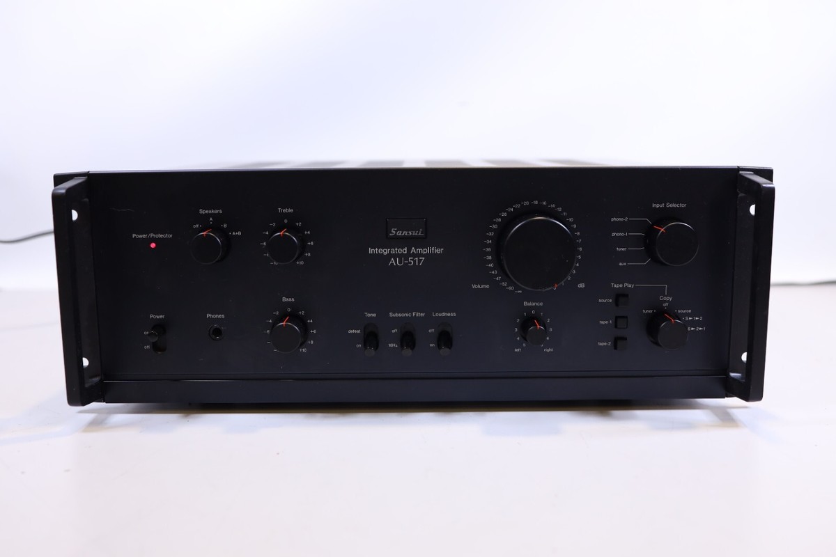 アンプ INTEGRATED AMPLIFIER sansui Sansui AU-517 Integrated Amplifier. Serviced! | eBay