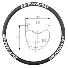 29er 650b 3030mm Mtb Xc Boost Crosscountry Bike Asymmetric Carbon Rim Ud Matte