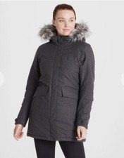 Carghoppers Women's Insulated Kirsten Jacket | Charcoal Marl - Size 12