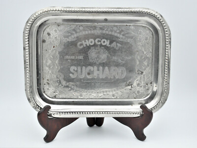 Altes Werbetafel SCHOKOLADE SUCHARD GRAND PRIX PARIS 1900 Sammlung