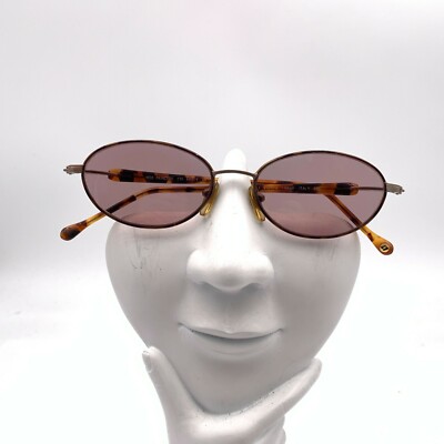 Fratelli Lozza Vintage Fratelli Lozza Princess Brown Tortoise Oval Sunglasses Italy ...