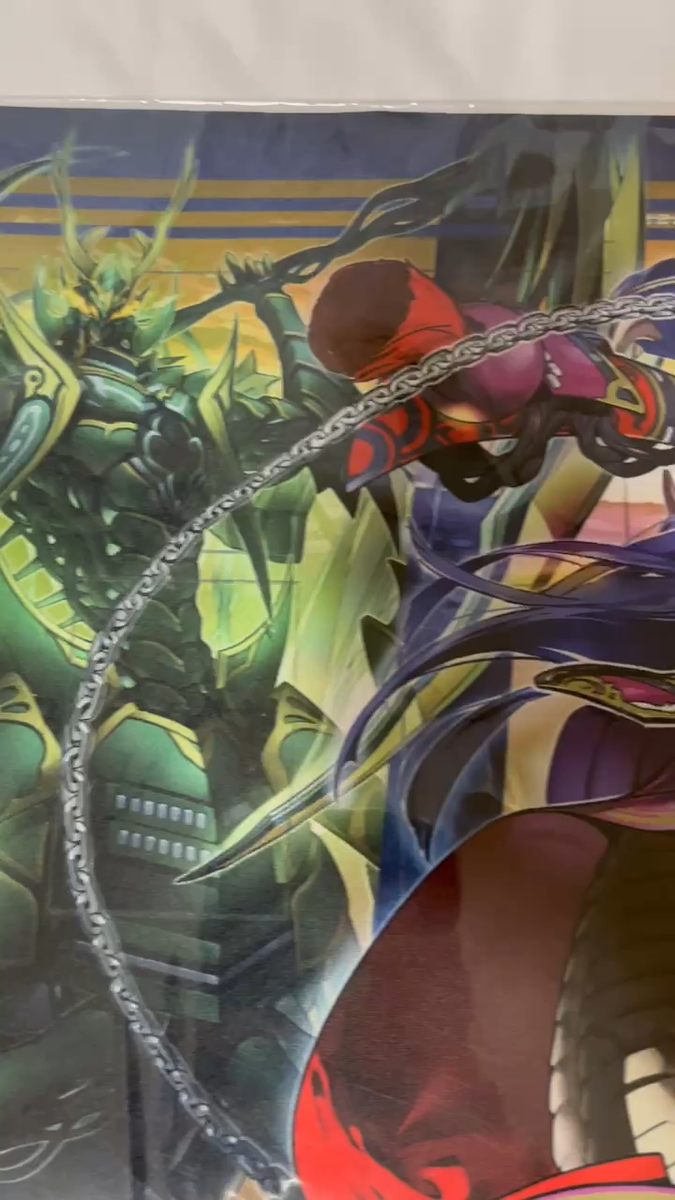 Yugioh Official Playmat Bud Disaster Raika Ranking Duel 2023