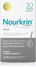 Nourkrin Man 60 Tablets 1 Month Supply - FREE SHIPPING